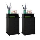 Dupla Movel Multitarefa Apoio Mesa Mesinha Para Cabeceira Casal Solteiro Luxo II EJ Cores Dupla Movel Multitarefa Apoio Mesa Mesinha Para Cabeceira Casal Solteiro Luxo II EJ Cores