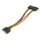 Duplicador de Energia Alimentação SATA Y 15cm ChipSCE 018-9991