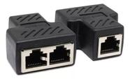 Duplicador De Saída Cabo De Rede Rj45 Splitte Divisor Y 1x2