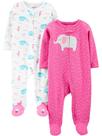 Durma e brinque Simple Joys da Carter's Baby Girls' Cotton