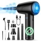 Duster de Ar Comprimido BANKKY 11 em 1 - 120.000 RPM - Bateria 9000mAh