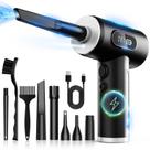 Duster de ar elétrico FRESMOL 100000RPM com luz LED preta