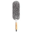 Duster de microfibra MR.SIGA lavável com alça de bambu