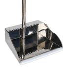 Dustpan Goffer em aço inoxidável com alça 90cm Dustpan Goffer em aço inoxidável com alça 90cm