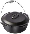 Dutch Oven Lodge 9 litros de ferro fundido pré-temperado preto