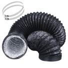 Duto de ventilação Eau Black Flexible Alumínio 6 polegadas 12 pés