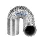 Duto Flexível Alumínio 200mm 8" x 10m Ventilação Coifa