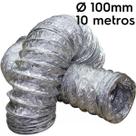 Duto Flexível Aluminizado 10M- AP 100mm Com 10 Metros GTIN/EAN Duto Flexível Aluminizado 10M- AP 100mm Com 10 Metros GTIN/EAN
