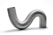Duto Flexível corrugado alumínio 5,0x100mm
