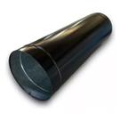 Duto Galvanizado 200mm 8 Polegadas Com Pintura Preta 60cm Para Churrasqueira, Fogão a Lenha e Chamin