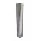 Duto galvanizado para chaminé de 130 mm de diâmetro com 60 cm de altura