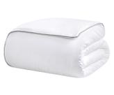 Duvet Basics em Vivo Branco e Cinza 200 Fios Queen Duvet Basics em Vivo Branco e Cinza 200 Fios Queen