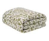 Duvet Floral Artsy Verde Oliveira 200 Fios King Size