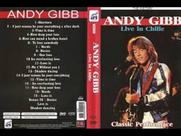 dvd andy gibb - live in chille
