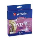DVD+R Blank Media Verbatim LightScribe 4,7 GB/120 min 10 unidades