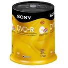 DVD-R Sony 16x 4,7 GB Imprimível em Inkjet 100 unidades