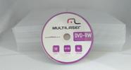DVD-RW Multilaser 4.7 GB, 4x + 10 Capas Transparente DVD-RW Multilaser 4.7 GB, 4x + 10 Capas Transparente