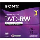 DVD-RW Sony 3DMW30R2HC 8cm (1,4GB) - Pacote com 3 Unidades