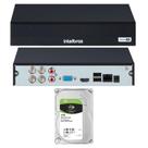 Dvr 04 Canais 5mp Inteligência Vídeo Mhdx 3004 C Intelbras 1TB