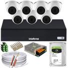 Dvr 3008-C Canais intelbras 07 Cameras 1220 D mic C/ Áudio C/HD 2TB
