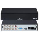 Dvr 8 Canais Intelbras Full HD 1080p + 4 ip H.265 Até 10TB 5 em 1 Detecção de Face - mhdx 3008-C