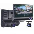 Dvr automotivo camera frontal interna ré grava imagem e som