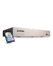 DVR de segurança ZOSI 8CH 3K Lite com HDD de 2 TB com detecção de IA 4 em 1 DVR de segurança ZOSI 8CH 3K Lite com HDD de 2 TB com detecção de IA 4 em 1