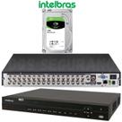 Dvr Gravador de vídeo 32 canais Intelbras MHDX 1232 + HD 2TB