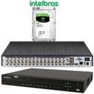 Dvr Gravador de vídeo 32 canais Intelbras MHDX 1232 + HD 3TB