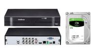Dvr gravador INTELBRAS 8 canais Full hd + hd 2TB