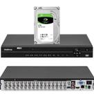 Dvr Gravador Stand Alone de câmeras de segurança Intelbras MHDX 1232 de 32 canais c/hd 2tb