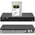 Dvr Gravador Stand Alone Intelbras MHDX 1232 de 32 canais com 1tb e Detecção inteligente Pessoas