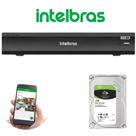 Dvr Imhdx 3004 Gravador Digital 4 Canais Full Hd Intelbras + hd 1TB