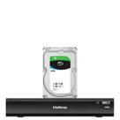 Dvr Intelbras 08 Canais Imhdx 5108 Detecção de veículos e pessoas Com Hd 6 TB
