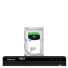 Dvr Intelbras 16 Canais Mhdx 1216 Multi HD - IP, HDCVI, HDTVI, AHD e Analógica Com Hd 6 TB - Intebras