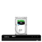 Dvr Intelbras 16 Canais Mhdx 1216 Multi HD - IP, HDCVI, HDTVI, AHD e Analógica Com Hd 6 TB