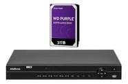 Dvr Intelbras 32 Canais Mhdx 1232 Com Hd De 3tb Purple Instalado