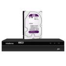 DVR Intelbras 4 Canais Full HD 1080p com HD 2TB Gravador de Vídeo MHDX 1304