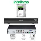 Dvr Intelbras 8 Canais iMhdx 3008 Hdcvi Ahd Hdtvi 5 Em 1 c/ inteligência de Vídeo + hd 2TB