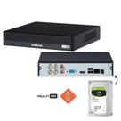 Dvr Multi Hd Intelbras 4Ch Mhdx 1004-C C/Hd 1TB
