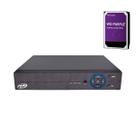 DVR PPA 16 Canais Gravador XVR 5x1 Full HD 1080p 5 em 1 Multi-Modo Acesso App