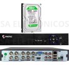 Dvr Stand Alone 8 Ch Protec Full Hd 1080n com Aplicativo Qr Code Remoto + HD 500GB