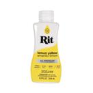 Dye Rit Liquid Lemon Yellow 240 mL para Tie-Dye, Ombre, etc