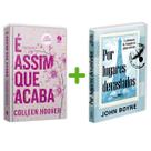 É Assim Que Acaba (edição De Colecionador) Capa Dura, Colleen Hoover + Por Lugares Devastados, John Boyne