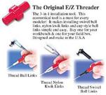 E/z threader 3in1 tool dubro dub725
