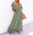 E0503 Saída de Praia Vestido Longo