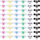 Earbuds Konohan, pacote com 60 fones de ouvido infantis, 6 cores, embalados individualmente