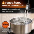 Ebulidor Elétrico Ferve Água Rápido 1000W- 220V