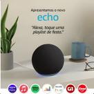 Echo Dot 5ª Gen Som de Alta Qualidade em Tamanho Pequeno