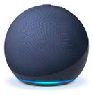 Echo Dot 5ª Geração Alexa Hub Zigbee Sensor Temperatura WiFi Dual Band Bluetooth Azul Deep Sea
